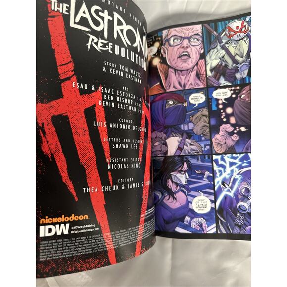 Teenage Mutant Ninja Turtles: The Last Ronin II--Re-Evolution #3 Cover A Escorza - Picture 6 of 6